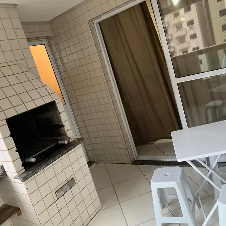 Apto Com Churrasqueira Praia Grande  Exterior photo