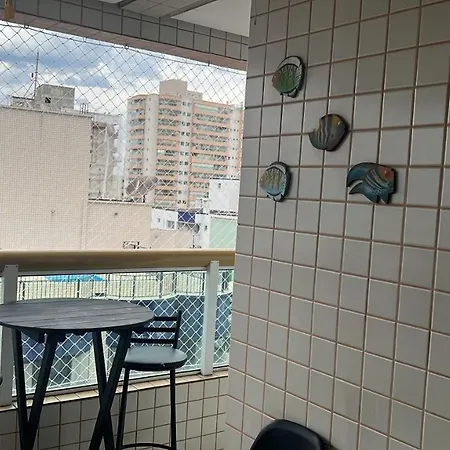Apto Com Churrasqueira Praia Grande  Exterior photo